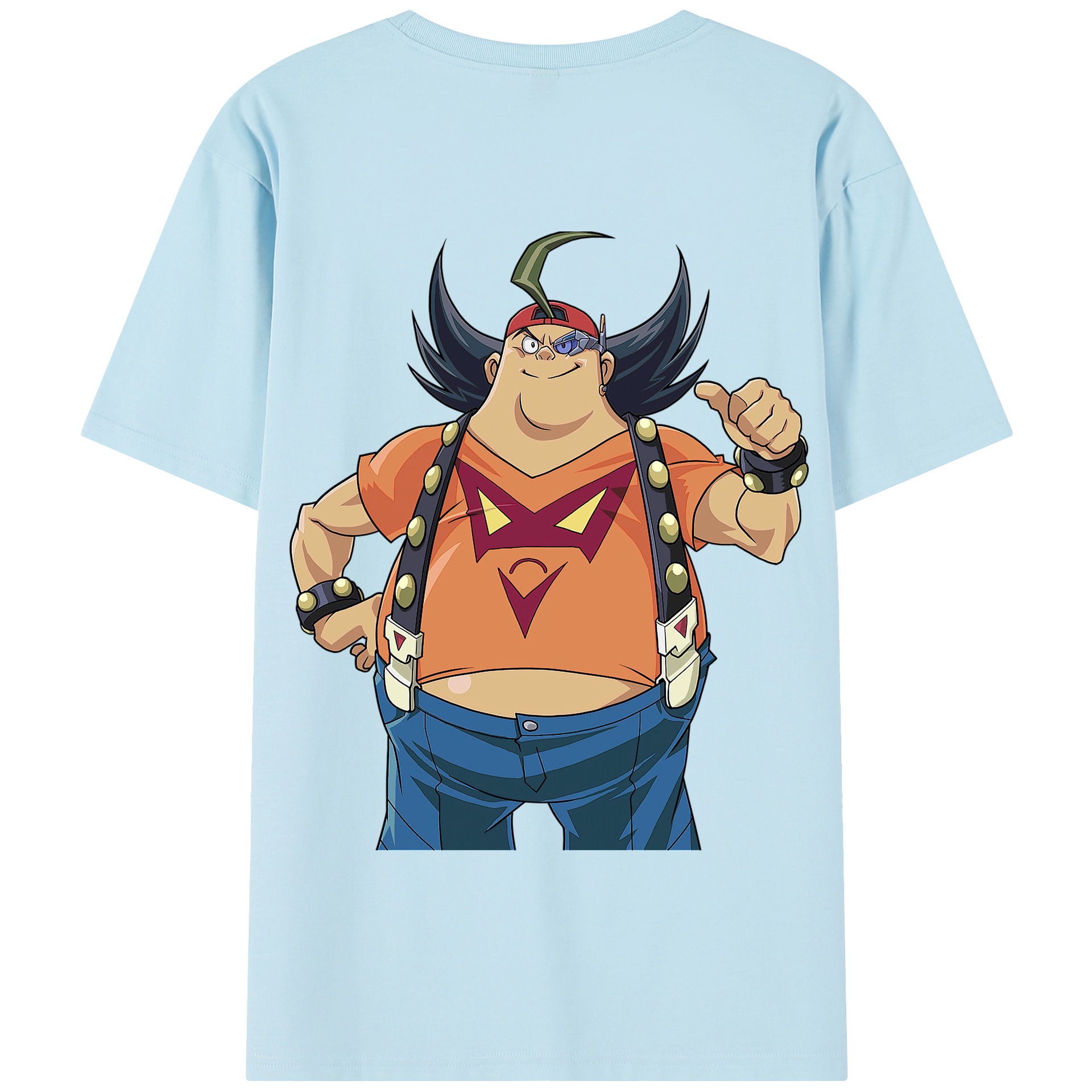 （画像用） 遊☆戯☆王 Yu-Gi-Oh! 綿100％半袖Tシャツ（背面プリント）